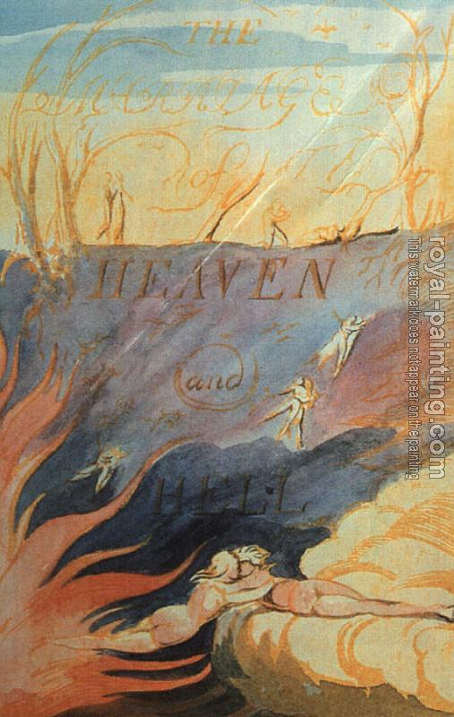 William Blake : The Marriage of Heaven and Hell